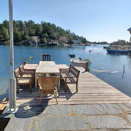 Large House With Sea Arch, And Jetty