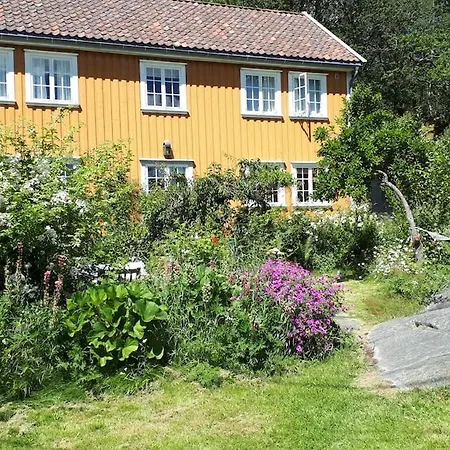 Large House With Sea Arch, And Jetty Lillesand