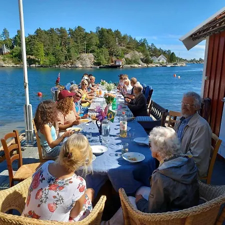 Large House With Sea Arch, And Jetty * Lillesand